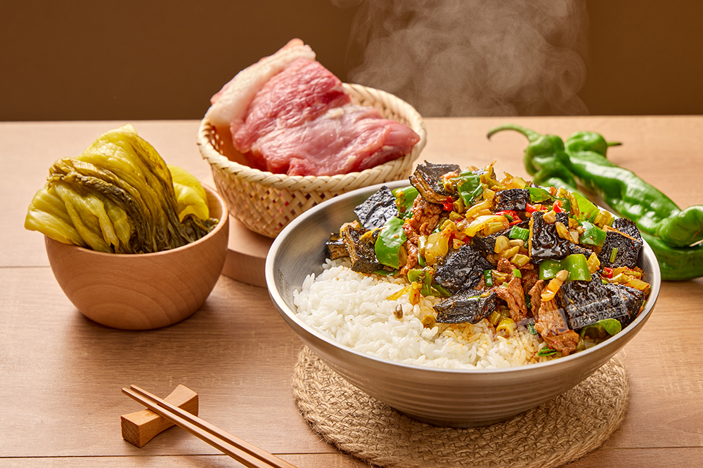 长沙臭豆腐炒肉